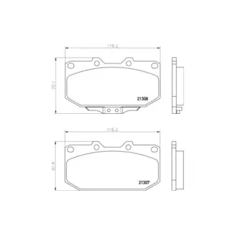 Колодки дискового тормоза HELLA PAGID NP7012