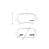 Гальмівні колодки HONDA Civic "R "06-12 HELLA PAGID NP8039 (фото 1)