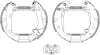 Комплект тормозных колодок HELLA PAGID R0160 (фото 1)