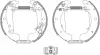 Комплект тормозных колодок HELLA PAGID R0340 (фото 1)