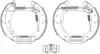 Комплект тормозных колодок HELLA PAGID R0440 (фото 1)