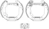Комплект тормозных колодок HELLA PAGID R0540 (фото 1)