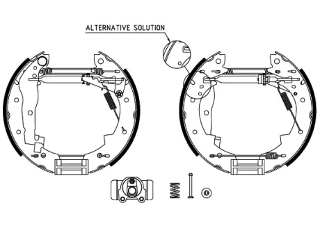 Комплект тормозных колодок HELLA PAGID R0645