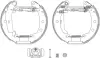 Комплект тормозных колодок HELLA PAGID R0650 (фото 1)