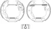 Комплект тормозных колодок HELLA PAGID R1105 (фото 1)