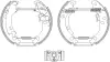 Комплект тормозных колодок HELLA PAGID R1210 (фото 1)