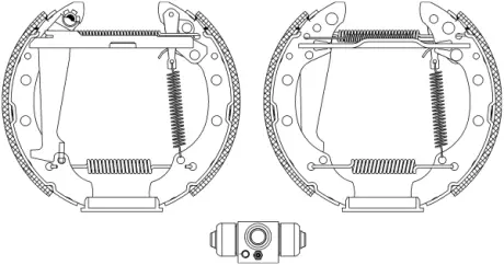 Комплект тормозных колодок HELLA PAGID R1280