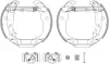 Комплект тормозных колодок HELLA PAGID R1290 (фото 1)