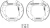 Комплект тормозных колодок HELLA PAGID R1294 (фото 1)