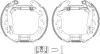 Комплект тормозных колодок HELLA PAGID R1310 (фото 1)