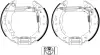 Комплект тормозных колодок HELLA PAGID R1351 (фото 1)