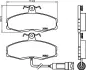 Комплект тормозных колодок, дисковый тормоз HELLA PAGID T0215 (фото 1)