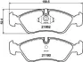 Комплект тормозных колодок, дисковый тормоз HELLA PAGID T1082 (фото 1)