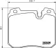 Комплект тормозных колодок, дисковый тормоз HELLA PAGID T1115 (фото 1)