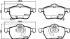 Комплект тормозных колодок, дисковый тормоз HELLA PAGID T1122 (фото 1)