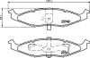 Комплект тормозных колодок, дисковый тормоз HELLA PAGID T1317 (фото 1)