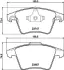 Комплект тормозных колодок, дисковый тормоз HELLA PAGID T1755 (фото 1)