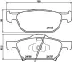Комплект тормозных колодок, дисковый тормоз HELLA PAGID T1763 (фото 1)