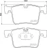 Комплект тормозных колодок, дисковый тормоз HELLA PAGID T2052 (фото 1)