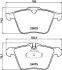 Комплект тормозных колодок, дисковый тормоз HELLA PAGID T2266 (фото 1)