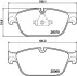 Комплект тормозных колодок, дисковый тормоз HELLA PAGID T2310 (фото 1)