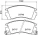 Комплект тормозных колодок, дисковый тормоз HELLA PAGID T3027 (фото 1)