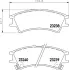 Комплект тормозных колодок, дисковый тормоз HELLA PAGID T3096 (фото 1)