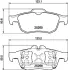 Комплект тормозных колодок, дисковый тормоз HELLA PAGID T3133 (фото 1)