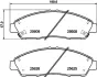 Комплект тормозных колодок, дисковый тормоз HELLA PAGID T3153 (фото 1)
