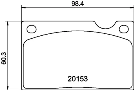 Комплект тормозных колодок, дисковый тормоз HELLA PAGID T5116