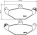 Комплект тормозных колодок, дисковый тормоз HELLA PAGID T9037 (фото 1)