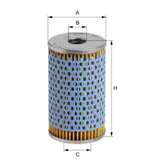 Hydraulic filter, cartridge. Фильтр гидравлический, вставка HENGST E10H01