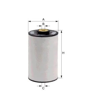 Фильтр топливный, вставка. Фільтр паливний, вставка. Fuel filter, cartridge HENGST E10KFR4D10
