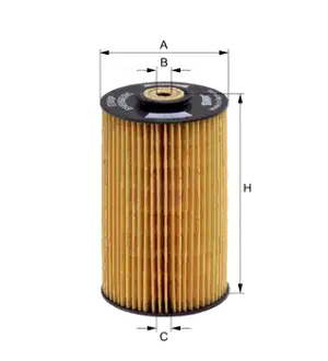 Fuel filter, cartridge. Фильтр топливный, вставка HENGST E10KP