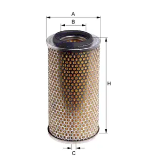 Air filter. Фильтр воздушный HENGST E111L