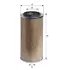 Air filter. Фильтр воздушный HENGST E114L (фото 1)