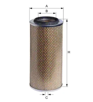 Air filter. Фильтр воздушный HENGST E114L