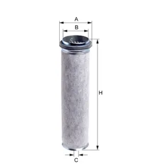 Air filter, by-pass. Фильтр воздушный, запасный HENGST E114LS