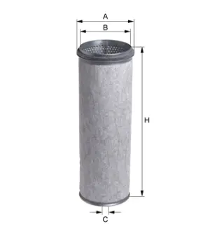 Фильтр воздушный, запасный. Фільтр повітряний, вторинний. Air filter, by-pass HENGST E118LS