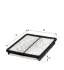 Air filter. Фильтр воздушный HENGST E1269L (фото 1)