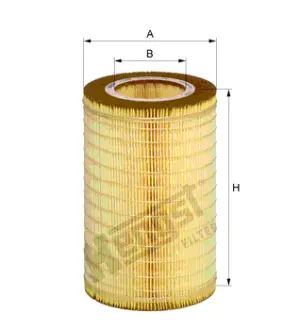 Air filter. Фильтр воздушный HENGST E1324L