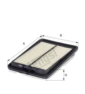 Air filter. Фильтр воздушный HENGST E1335L