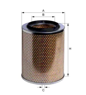 Air filter, primary. Фильтр воздушный, основной HENGST E133L