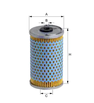 Oil filter, cartridge. Фильтр масляный, вставка HENGST E135HD08