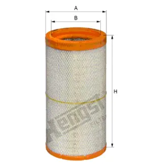 Фильтр воздушный, основной. Фільтр повітряний, первинний. Air filter, primary HENGST E1509L