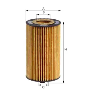 Фильтр масляный, вставка. Фільтр масляний, вставка. Oil filter, cartridge HENGST E160H01D28