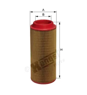 Air filter, primary. Фильтр воздушный, основной HENGST E1700L
