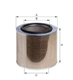 Oil filter, cartridge. Фильтр масляный, вставка HENGST E180H