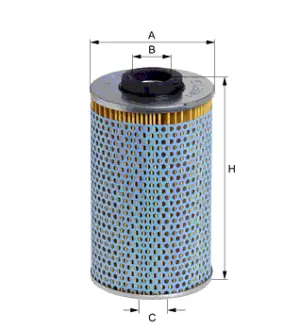 Oil filter, cartridge. Фильтр масляный, вставка HENGST E183H