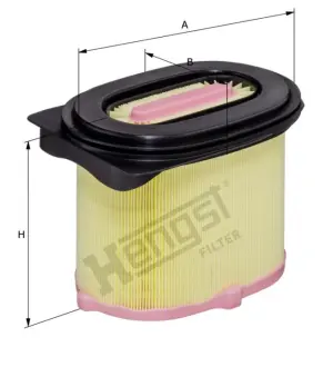Фільтр повітряний CATERPILLAR - D3-seriesMITSUBISHI - L200-series(Hengst) HENGST E1865L